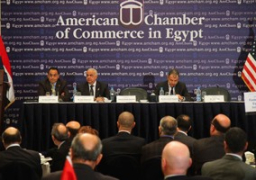 وزيرة الاستثمار تشارك فى مؤتمر غرفة التجارة الامريكية