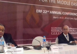 انطلاق مؤتمر منتدى البحوث الاقتصادية بعمان