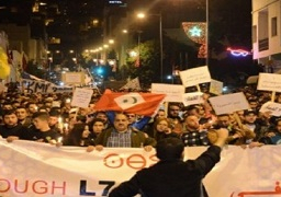 متظاهرون يهاجمون مقرا لسكن الشرطة في المغرب