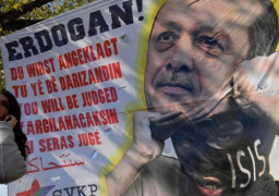 مظاهرة كردية حاشدة ضد أردوغان في ألمانيا