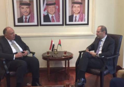وزير الخارجية يبحث اليوم التعاون المشترك مع نظيره الأردنى