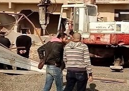 إزالة واسترداد أراضي بأكثر من 6 آلاف متر مربع بالمعصرة