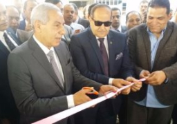 وزير الصناعة يفتتح أول خط إنتاج للتكييف الصحراوى فى جرجا بسوهاج