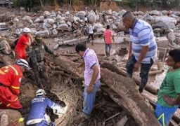 311 قتيلا بينهم 102 طفل جراء انزلاقات التربة في كولومبيا