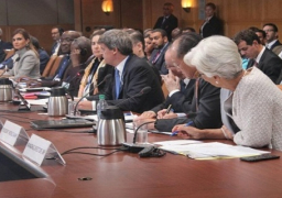 سحر نصر ترأس وفد مصر في اجتماع مجموعة الـ 24 بأمريكا