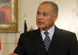 أبوالغيط يؤكد دعم الجامعة العربية للشعب الليبي