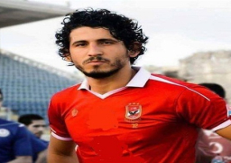 أحمد حجازي يؤدي تدريبات تأهيلية في مران الأهلي