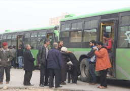 اجلاء آلاف المدنيين والمقاتلين من4 مناطق سورية محاصرة