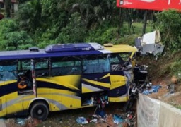 ارتفاع حصيلة ضحايا تحطم حافلة ركاب شمال الفلبين لـ 31 قتيلا