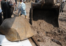 الآثار: اكتشاف قطع أثرية بموقع أرض فيلا أجيون بالإسكندرية