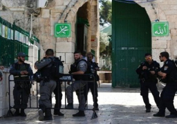 الخارجية الفلسطينية تستنكر تحويل القدس لثكنة عسكرية