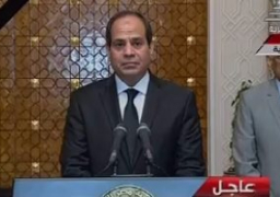 الرئيس السيسى يعلن تشكيل المجلس الأعلى لمكافحة الإرهاب والتطرف