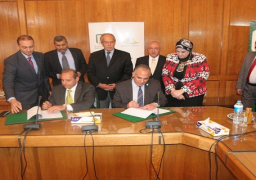 الرى توقع بروتوكول تعاون مع البنك الأهلي المصري