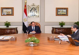 السيسى يجتمع مع اسماعيل وشاكر