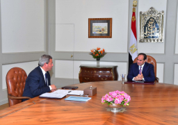 السيسى يجتمع مع وزير الشباب والرياضة لبحث تنفيذ المجمعات الرياضية