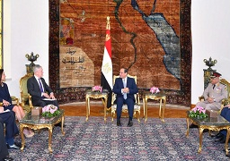 السيسي يبحث مع وزير الدفاع الامريكي مكافحة الارهاب وتجفيف منابعه