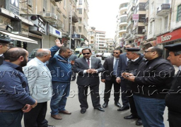 بالفيديو.. مرور مدير امن الاسكندرية على الكنائس قبل الحادث