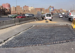 بدء أعمال صيانة وتطوير الطريق الدائرى”القوس الغربى”