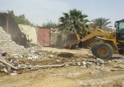 جهاز القاهرة الجديدة يواصل إزالة المخالفات والتعديات