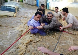 إرتفاع ضحايا فيضان إيران إلي 35 قتيلا و8 مفقودين
