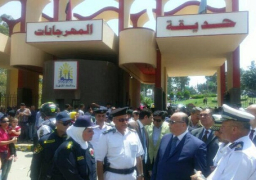 مدير أمن القاهرة يتفقد الحالة الأمنية بالحدائق والمتنزهات