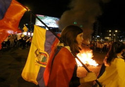 مظاهرات فى الإكوادور احتجاجًا على فوز مورينو بالرئاسة