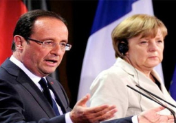 ميركل وأولاند يحملان الاسد مسئولية الضربة الأمريكية