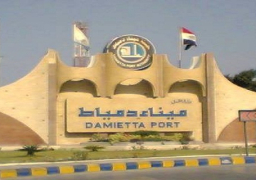 ميناء دمياط يستقبل 12 سفينة للحاويات والبضائع