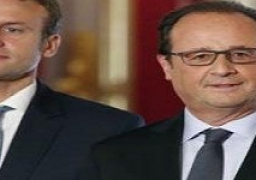 هولاند يصوت لماكرون ويعتبر لوبن “مجازفة” بالنسبة لفرنسا