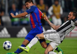 يوفينتوس يهزم برشلونة بثلاثية فى دورى ابطال أوروبا