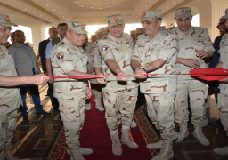 الفريق أول صدقى صبحى يلتقى مقاتلى القوات المسلحة ويشاركهم تناول الإفطار خلال شهر رمضان المبارك