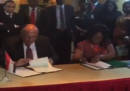 بالفيديو … وزير الخارجية يبحث العلاقات الثنائية والقضايا الإقليمية مع وزيرة خارجية غانا