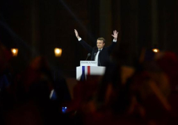 القادة العرب يهنئون ماكرون على فوزه