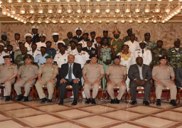 القوات المسلحة تحتفل بتخريج كوادر أفارقة