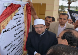 بالصور.. محافظ الدقهلية ووزير الاوقاف يفتتحان مسجد بالسنبلاوين