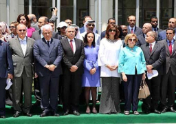بالصور..مايا مرسى تشارك بوقفة تضامنية مع الأسرى الفلسطينين