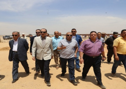 بالصور..محافظ المنوفية : إسترداد 48 فدان ملك مصلحة السجون وجهاز السادات