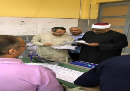 بالصور..وكيل الأزهر يتفقد العمل بمطبعة الامتحانات