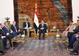 السيسى : مصر حريصة على تطوير العلاقات مع روسيا فى مختلف المجالات