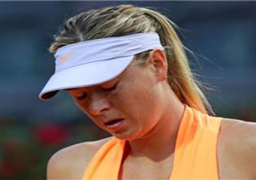 شارابوفا ستغيب عن فرنسا المفتوحة للتنس لرفض منحها بطاقة دعوة