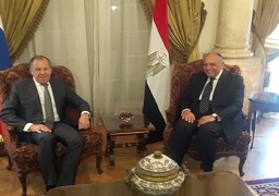 شكري: بحثنا مع لافروف أهم القضايا الخاصة بالشرق الأوسط