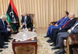 صالح ووزير الخارجية البريطاني يبحثان الأوضاع فى ليبيا