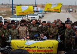 قوات سوريا الديمقراطية تنتزع قرية “حمرة غنام” من داعش