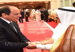 مصر والبحرين تتفقان على اهمية توحيد الصف العربي