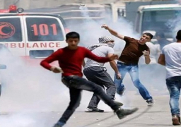 مقتل فلسطيني وإصابة 67 فى مواجهات مع الجيش الاسرائيلي بنابلس