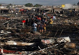 مقتل وإصابة 42 شخصا بانفجار ألعاب نارية بمنزل بالمكسيك