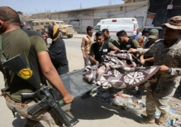 12 قتيلا في تفجير انتحاري وسط مدنيين نازحين بالموصل