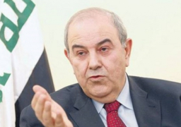 إياد علاوي: مصر العنصر الأساسي في المعادلة العربية ولا أحد يستطيع حل مكانها