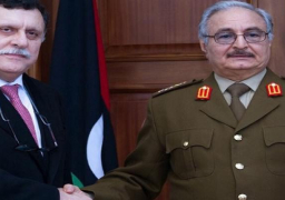 السراج يعلن قبوله لقاء عقيلة وحفتر فى مدينة الزنتان غربى ليبيا