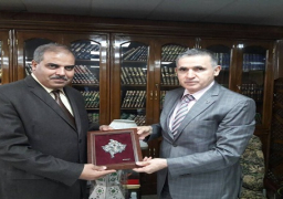 بالصور.. رئيس جامعة الأزهر يبحث التعاون مع سفير كوسوفا